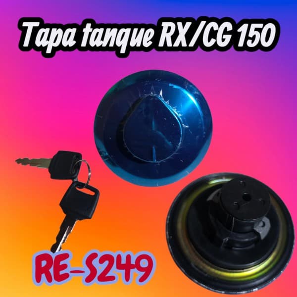 TAPA TANQUE NAFTA RX / CG 150 BHI