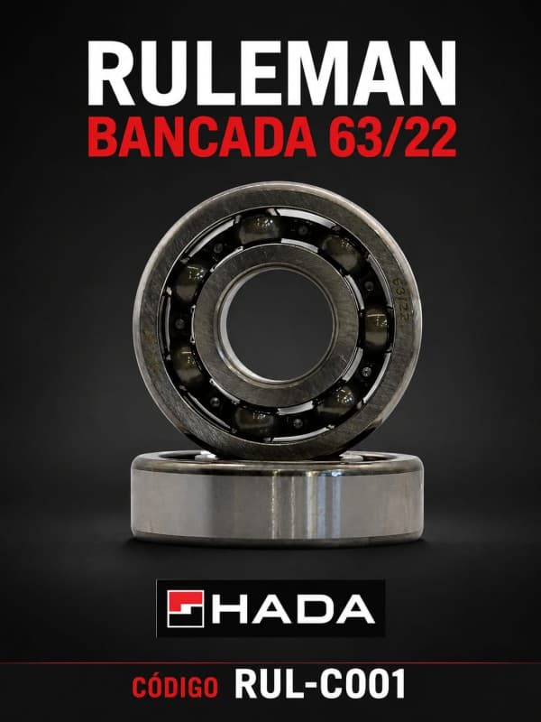 RULEMAN BANCADA 63/22 HADA