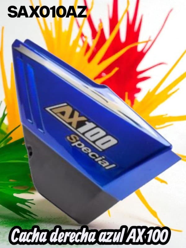CACHA DERECHA AZUL  AX 100  NITRO