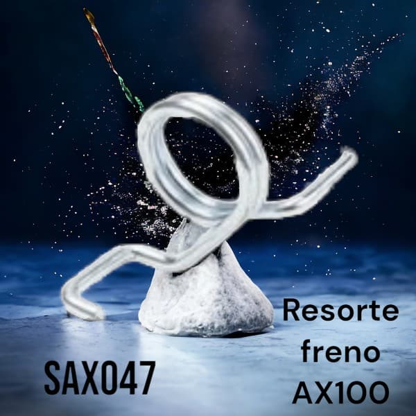 RESORTE FRENO TRAS. SZ. AX100 NITRO - ALFREDO