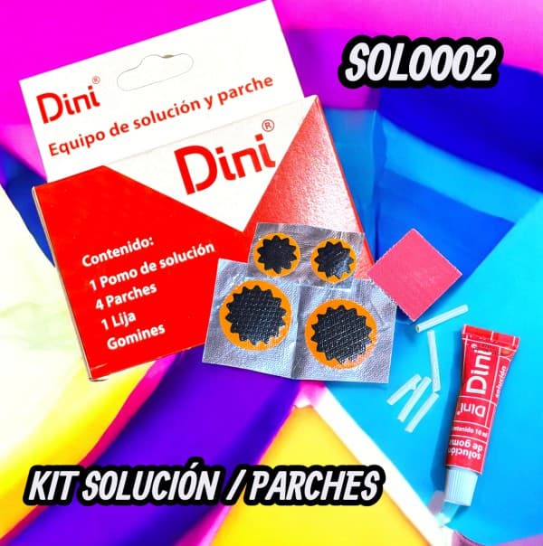 KIT SOLUCION / PARCHES DINI
