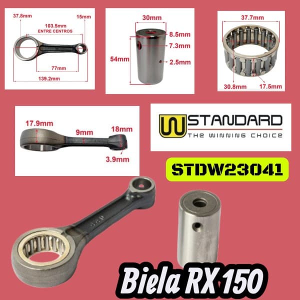 BIELA COMP RX 150 W STD
