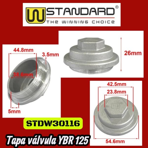 Tapón TAPA Vávula Y-YBR W STD