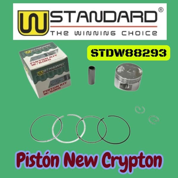 PISTON KIT Y-NEW CRYPTON 050  - Ø51 W STD