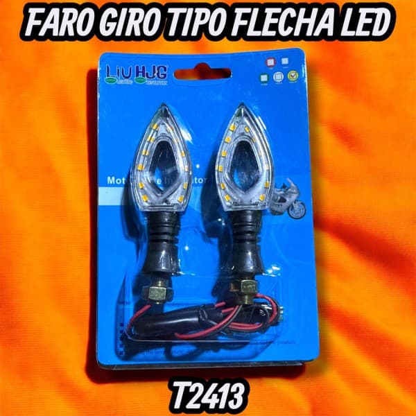 FARO GIRO LED TIPO FLECHA PAR