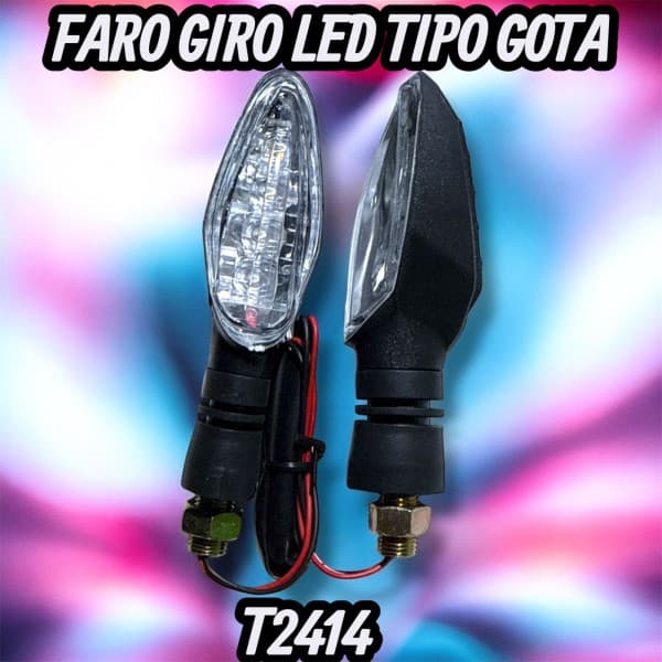FARO GIRO LED TIPO GOTA PAR