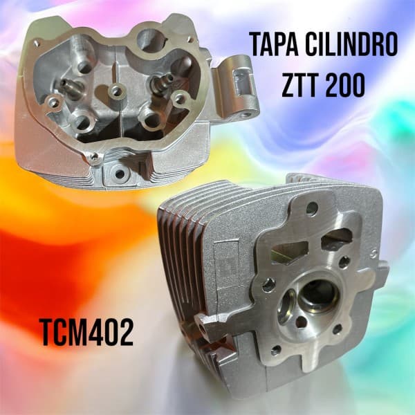 TAPA CILINDRO Z.ZTT 200 GRIS HADA