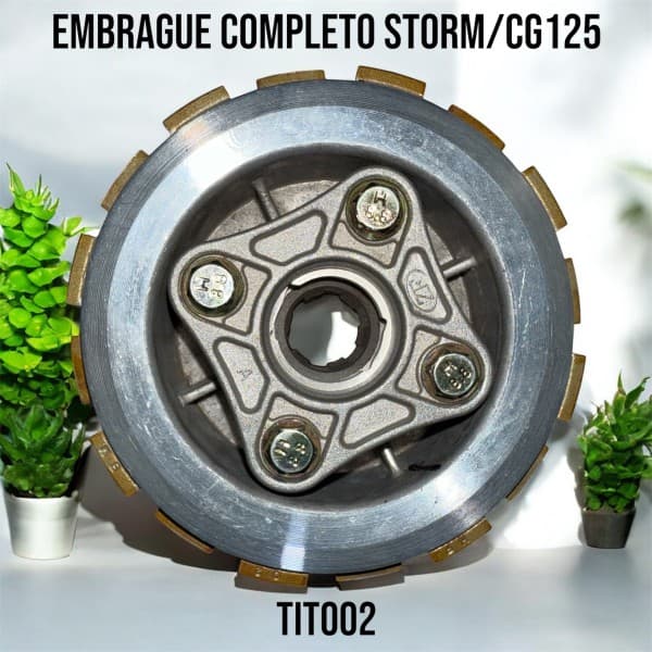 EMBRAGUE COMPL. STORM / CG125 SIN CANASTA