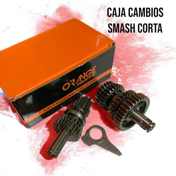 CAJA CAMBIO SMASH 110 CORTA -THE ORANGE
