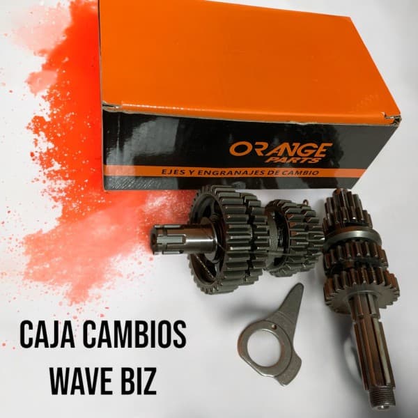 CAJA CAMBIO H WAVE BIZ COMPLETA -THE ORANGE