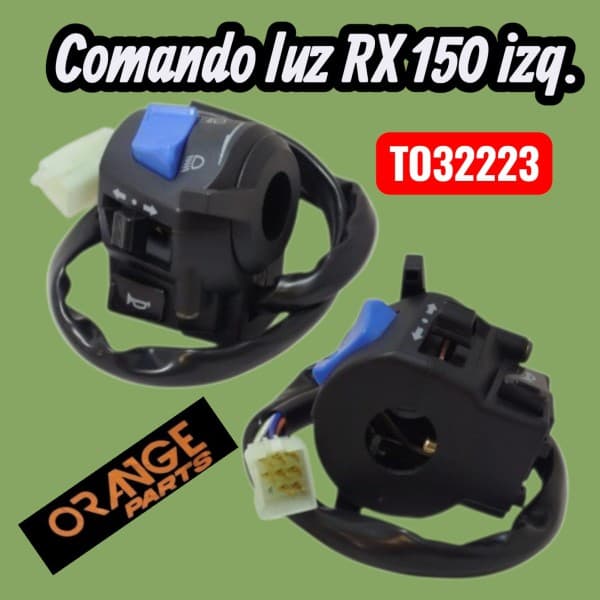 COMANDO LUZ RX 150 4T IZQ. THE-ORANGE