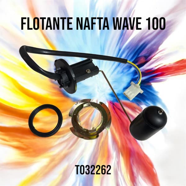 FLOTANTE NAFTA WAVE 100 NEW  THE-ORANGE