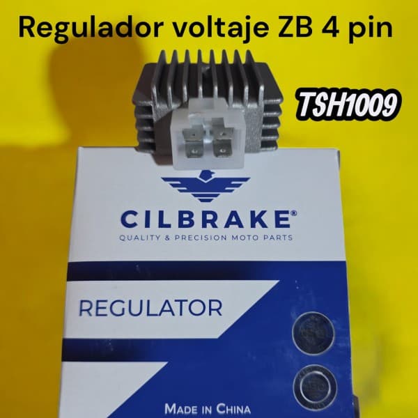 REGULADOR VOLTAJE ZB 4 PIN CILBRAKE