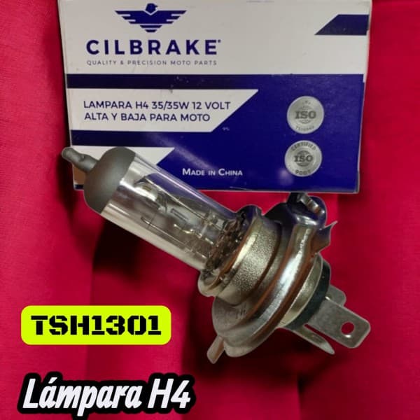 LAMPARA H4 35/35 W 12 V ALTA Y BAJA CILBRAKE