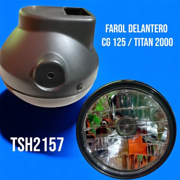 FAROL DELANTERO COMPLETO CG 125 / TITAN 2000 TSH