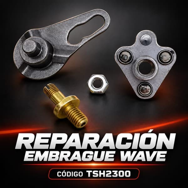 REPARACION DE EMBRAGUE WAVE TSH