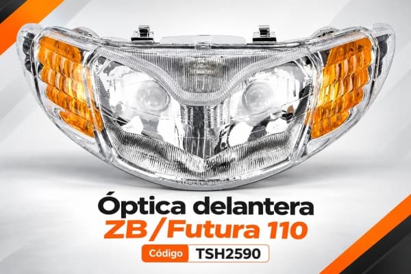 FARO DELANTERO ZB/FUTURA 110 CON GIROS TSH