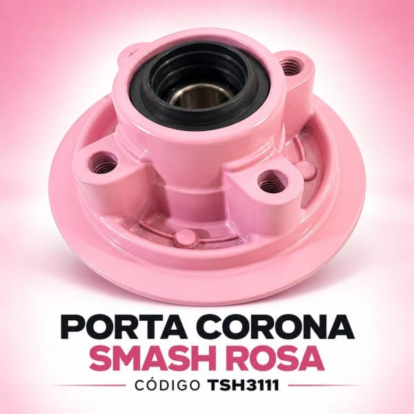 PORTA CORONA SMASH 110 ROSA TSH