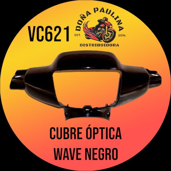 CUBRE OPTICA DEL. WAVE NEGRO
