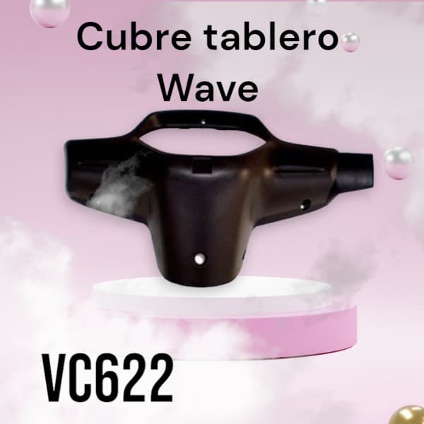 CUBRE TABLERO Honda New Wave NEGRO