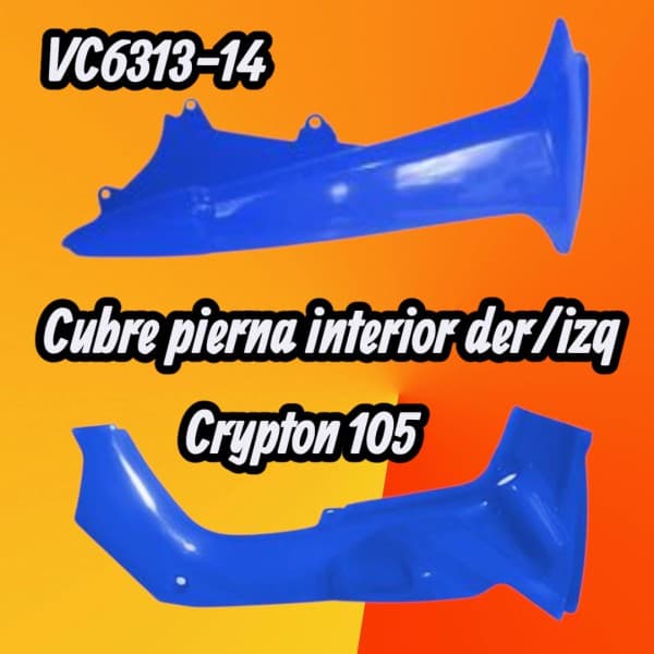 CUBRE PIERNA INTERIOR DER-IZQ CRYPTON 105