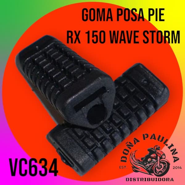 Goma Posapie del RX 150 STORM N WAVE VC