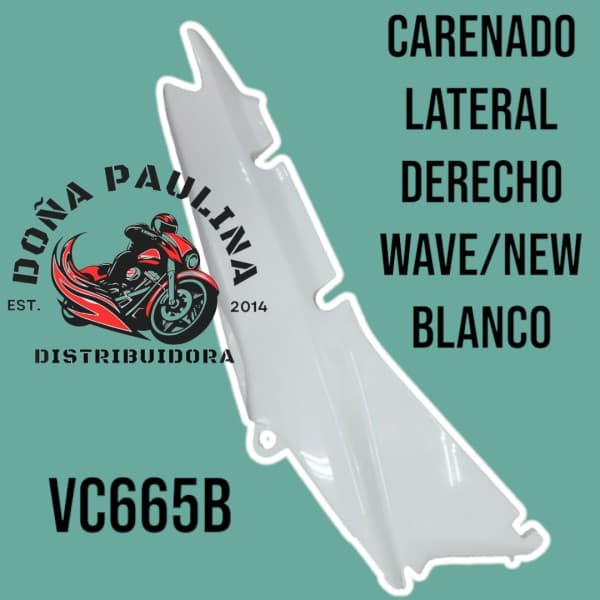 CARENADO LATERAL DERECHO WAVE/NEW BLANCO