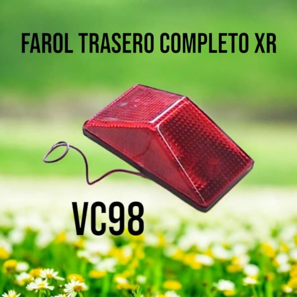 Farol Trasero HONDA XR completo- PLASTICA VC