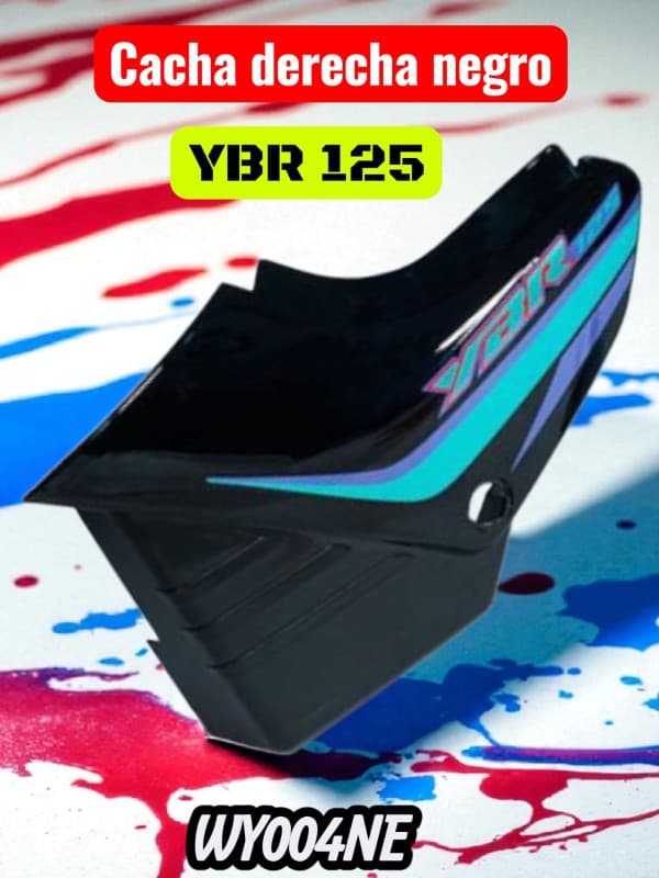 CACHA DERECHA NEGRO YH YBR125 NITRO