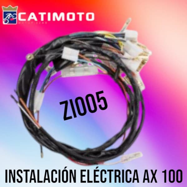 INSTALACION ELECTRICA SZ AX100  CATIIMOTO