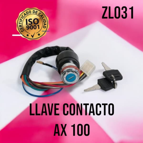 LLAVE DE CONTACTO SZ AX 100 CATIIMOTO