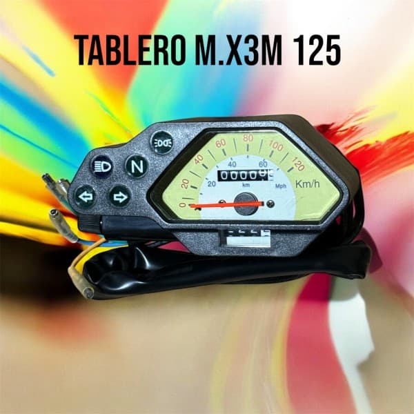TABLERO COMPLETO MOTOMEL X3M 125 - FORTE