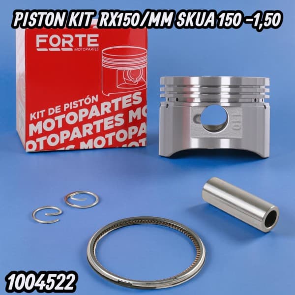 PISTON KIT RX150/MM SKUA 150 -1,50 FORTE