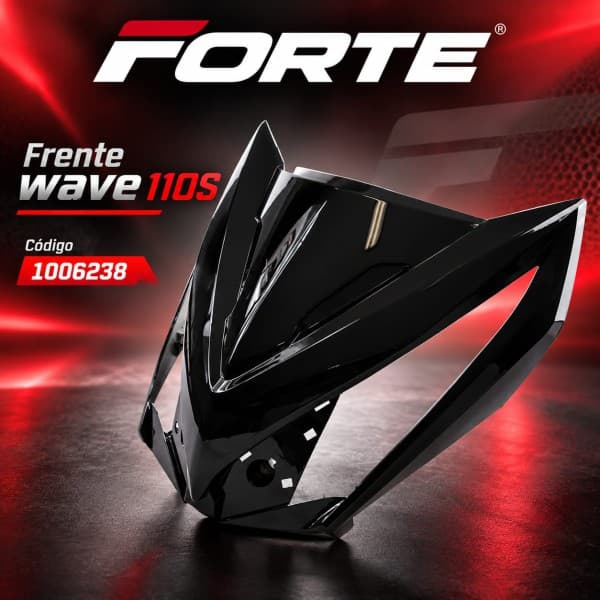 FRENTE HONDA WAVE 110S NEGRO FORTE