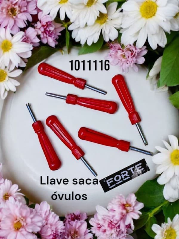 LLAVE SACA VALVULAS PICO MOTO/AUTO C/U FORTE