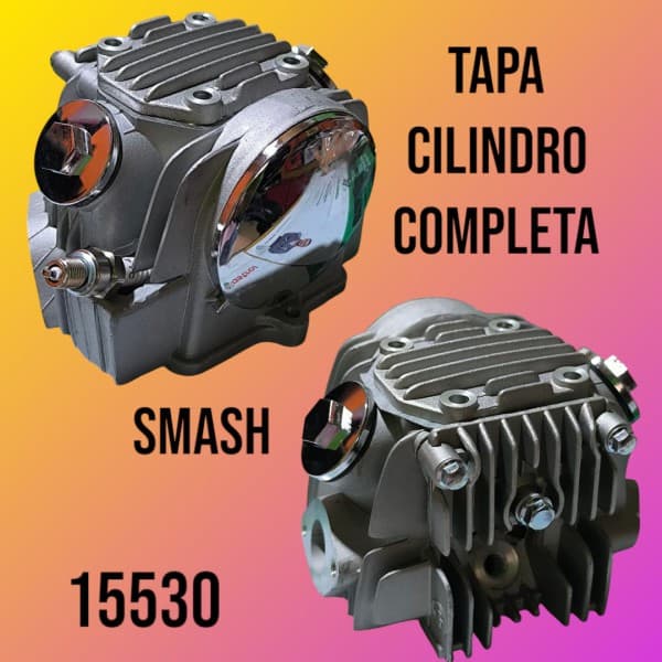 TAPA CILINDRO COMPLETA SMASH GDE P/CAD. 90- DNA