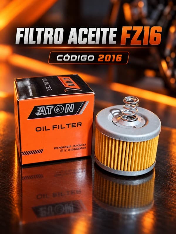 FILTRO ACEITE FZ16 ATON