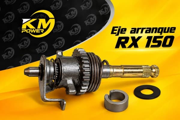 EJE ARRANQUE RX 150 COMPLETO KM POWER