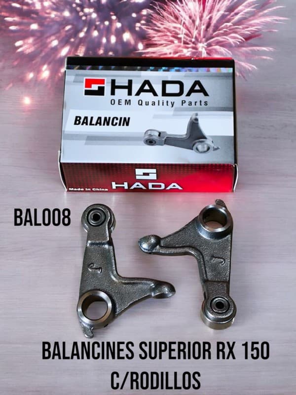 BALANCINES VALVULA SUP Z.RX 150 jgo C/ROD HADA