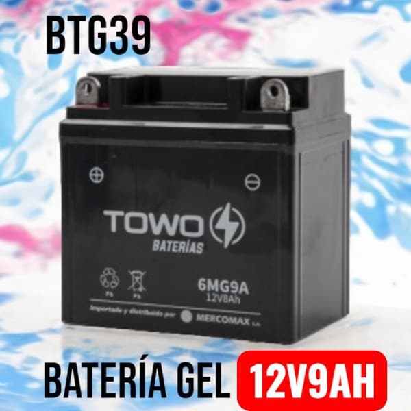 BATERIA GEL 12V9AH 13.5X13.2X7.4