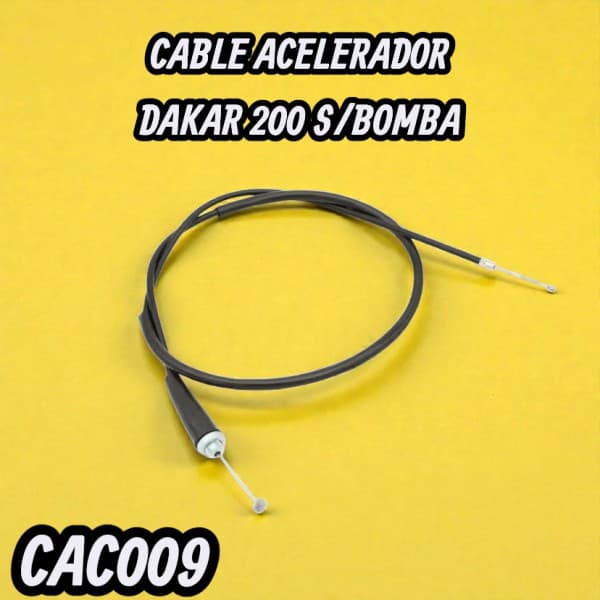CABLE ACELERADOR DAKAR 200 S/BOMBA HADA