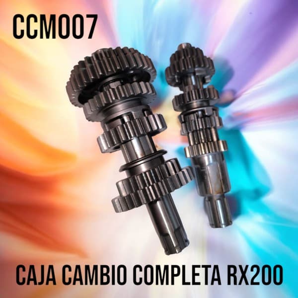 CAJA CAMBIO COMPLETA Z.RX 200 HADA