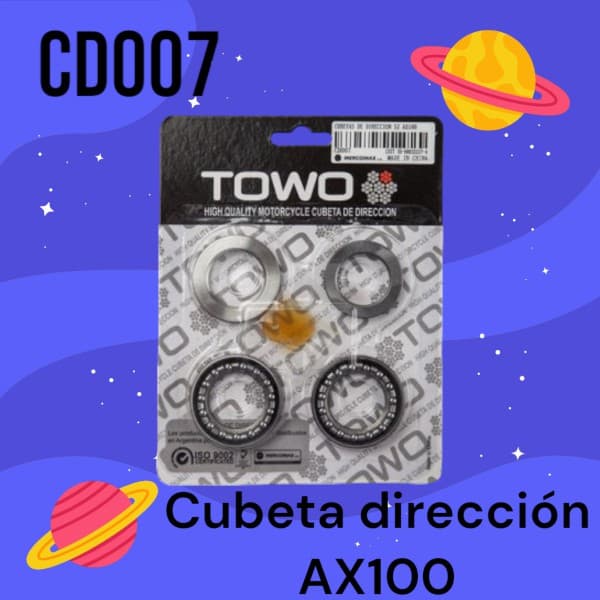 CUBETAS DE DIRECCION SZ AX 100 TOWO