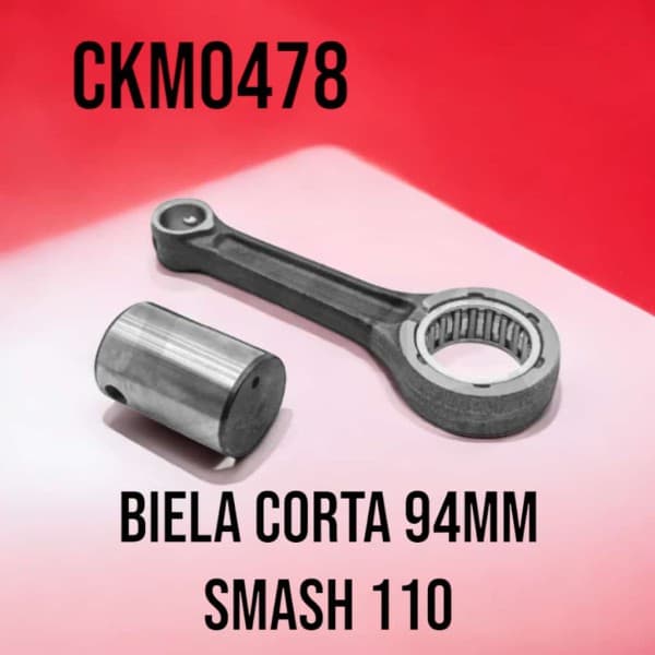 BIELA 94MM CORTA SMASH 110 KIT CKM