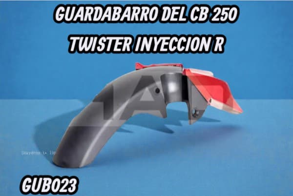GUARDABARRO DEL CBX 250 TWISTER INYECCION N HADA