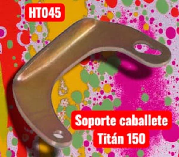 SOPORTE CABALLETE C/ RESORTE HD TITAN 150 NITRO