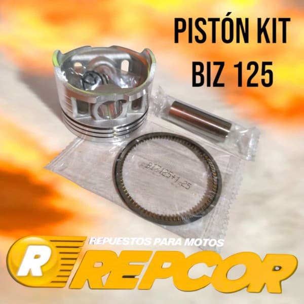 PISTON KIT HONDA BIZ 125 1.00 - REPCOR