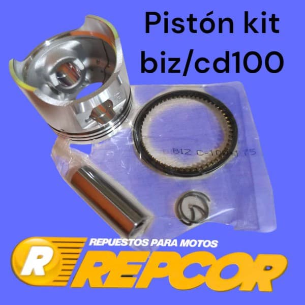 PISTON KIT H BIZ WAVE / CD 100 1.25 - REPCOR
