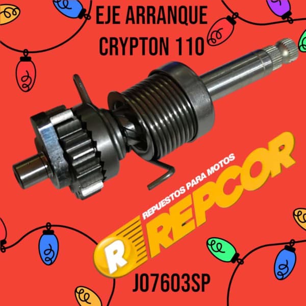 EJE ARRANQUE YAMAHA CRYPTON T-110 (REPCOR)