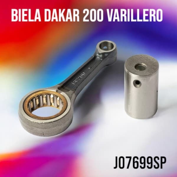 BIELA DAKAR 200 VARILLERA 105.5x15x32 - REPCOR